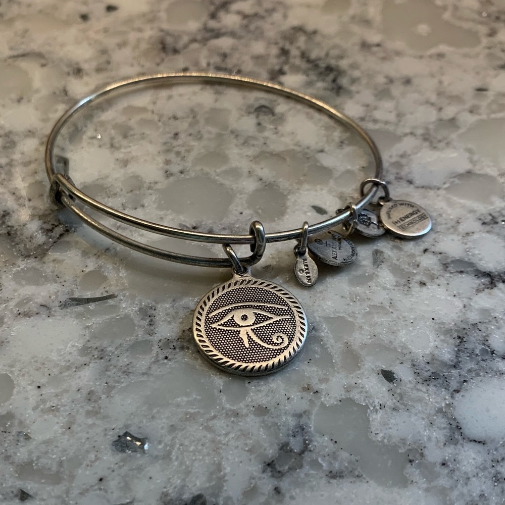 Alex and ani Eye of Horus charm bangle